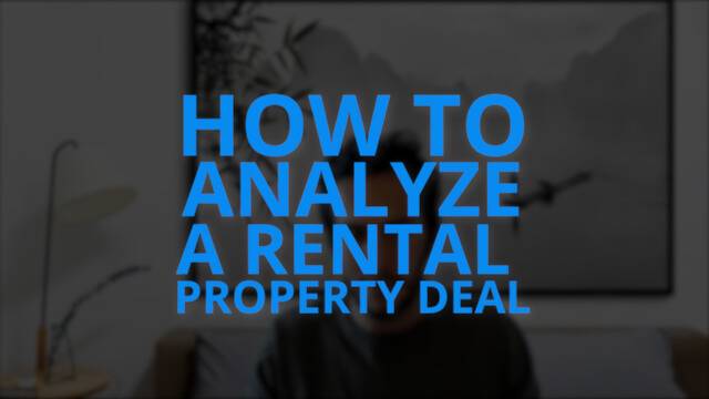 How to Analyze a Rental Property